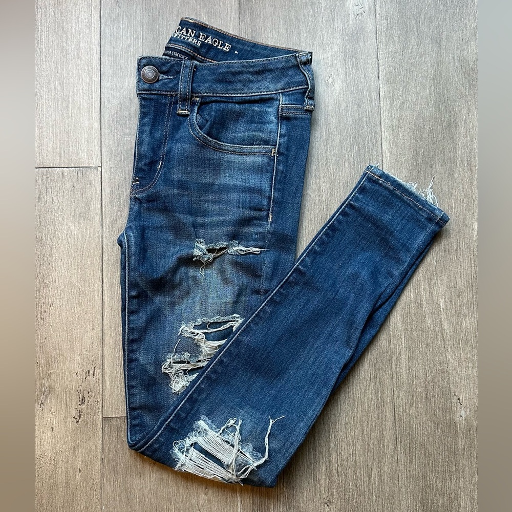 American Eagle Ripped Jeggings